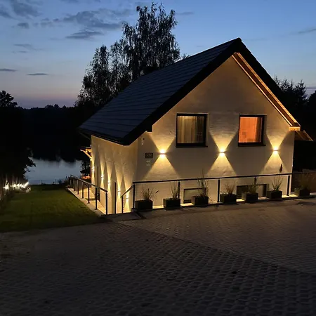 Mazurski Dom Nad Jeziorem Z Prywatna Plaza I Sauna Villa