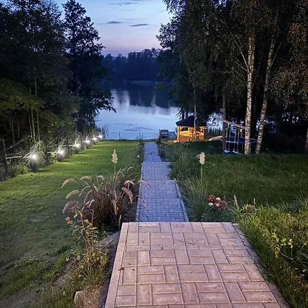 Mazurski Dom Nad Jeziorem Z Prywatna Plaza I Sauna Villa *