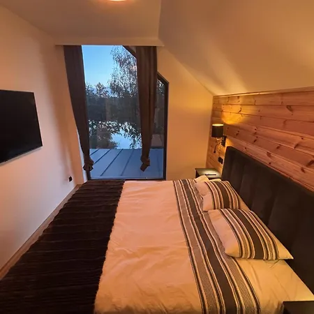 Villa Mazurski Dom Nad Jeziorem Z Prywatna Plaza I Sauna Szczytno (Warmian-Masurian)